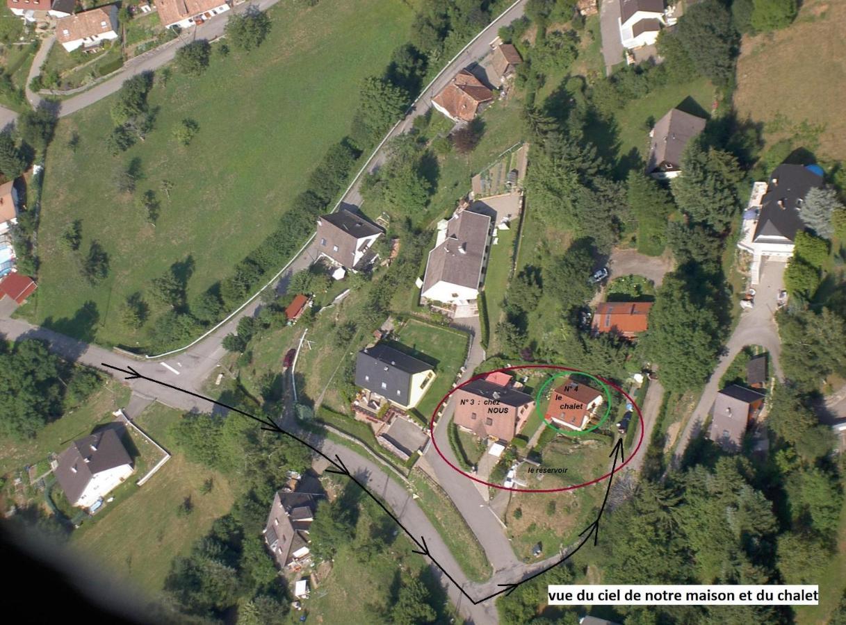 Le Chalet Bel Air Oderen Exteriör bild